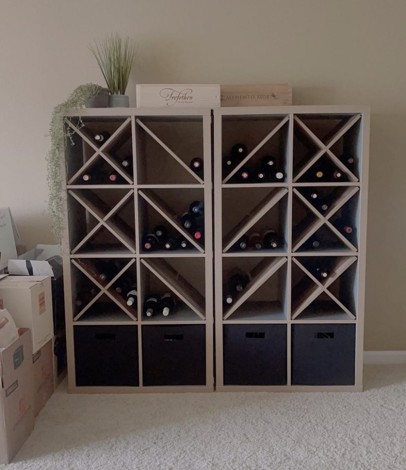 Ikea Wine Rack Hack Wine With Paige 1017