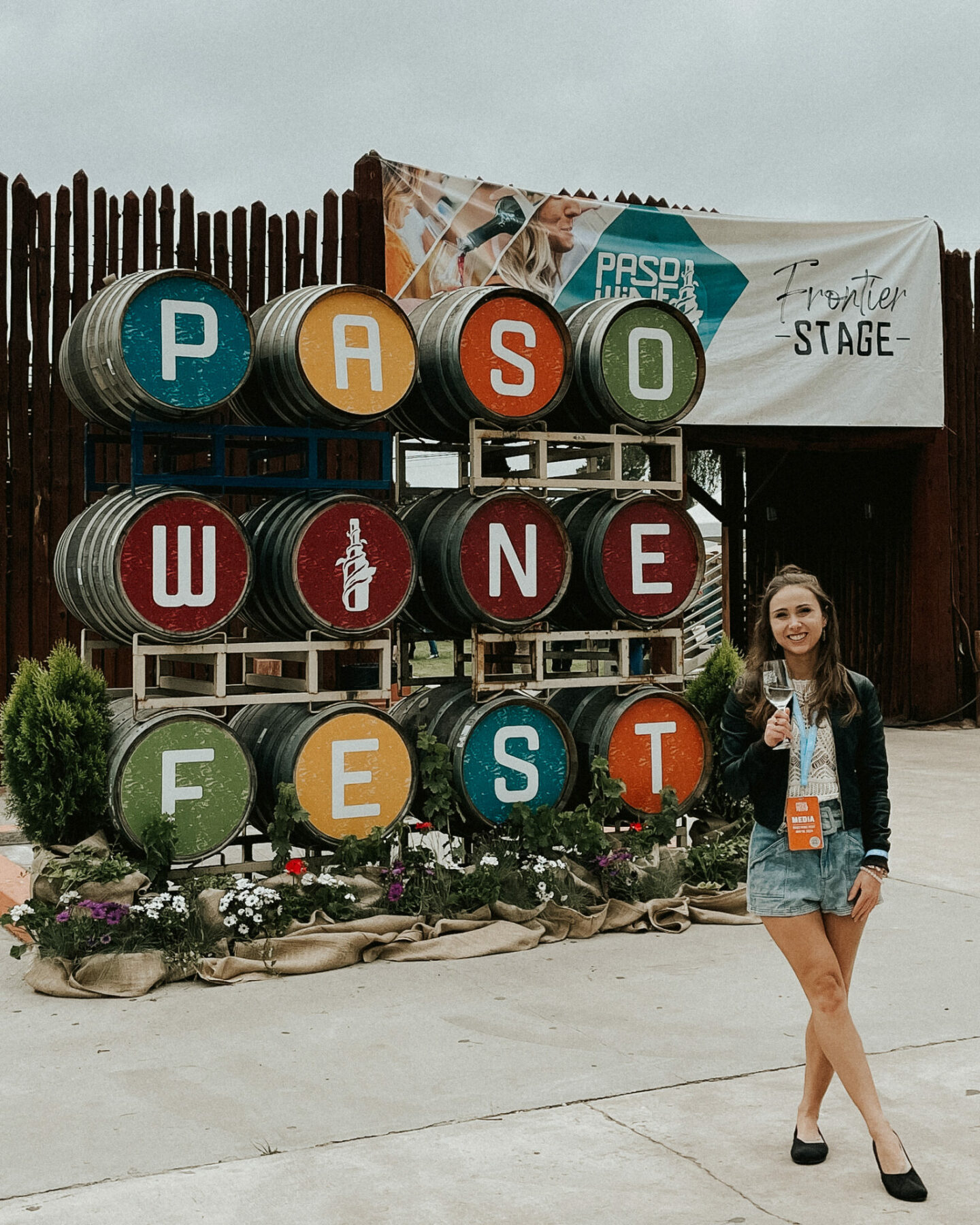 Paige at Paso Robles Wine Fest