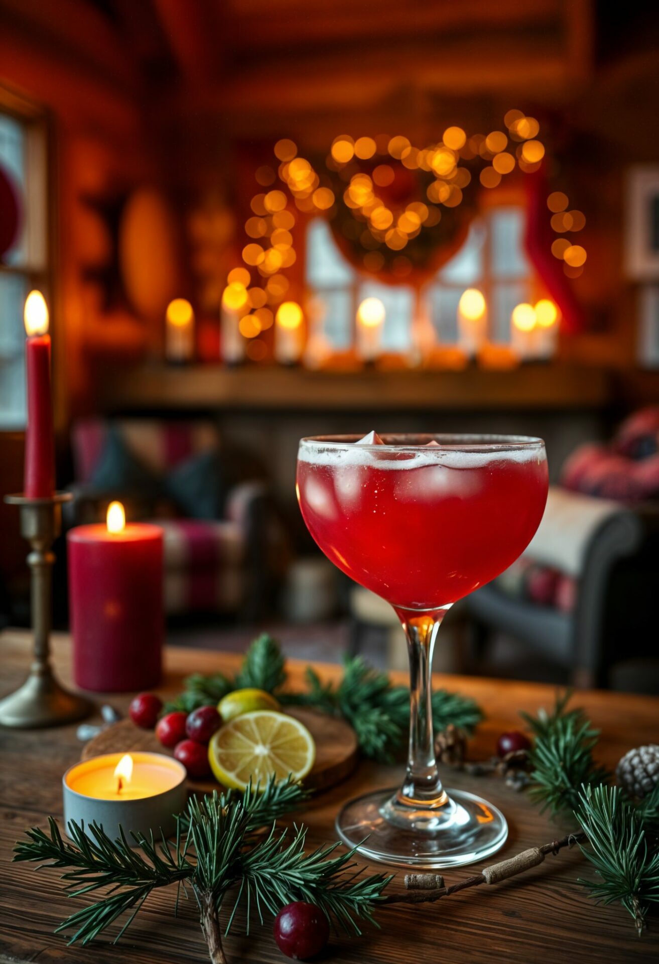 Tequila Cranberry Margarita Recipe in a glass