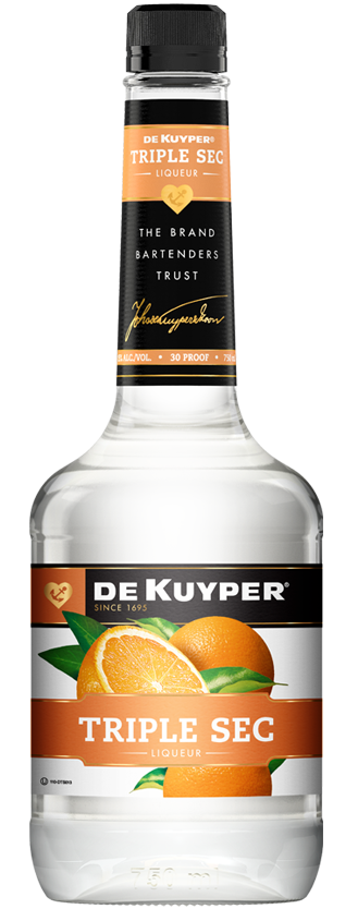 DeKuyper Triple Sec Liqueur bottle