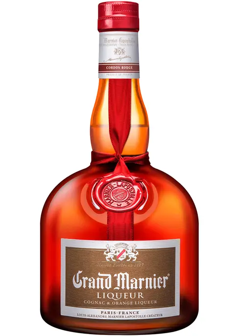 Grand Marnier Cordon Rouge Orange Liqueur bottle