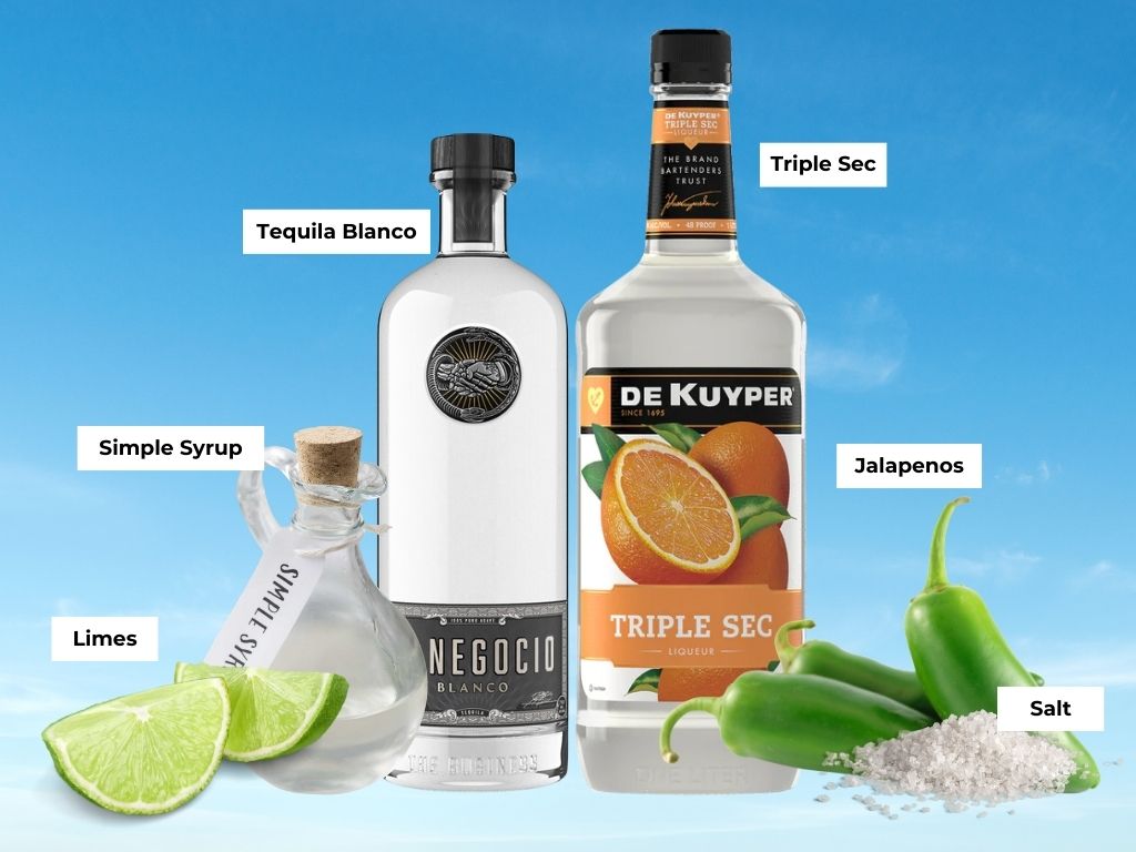 Spicy Margarita Ingredients