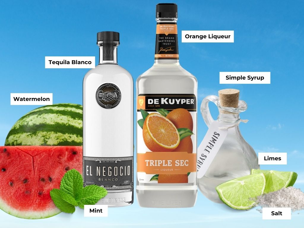 Watermelon Margarita Recipe Ingredients