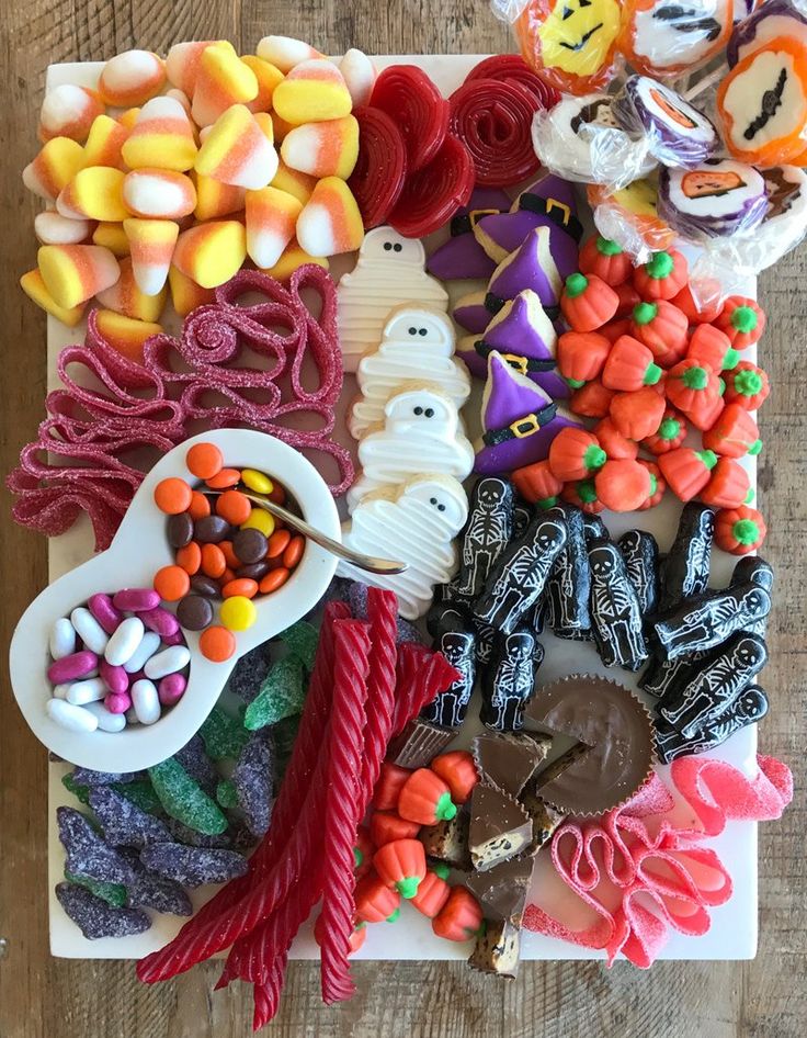 Christmas Candy Charcuterie Board