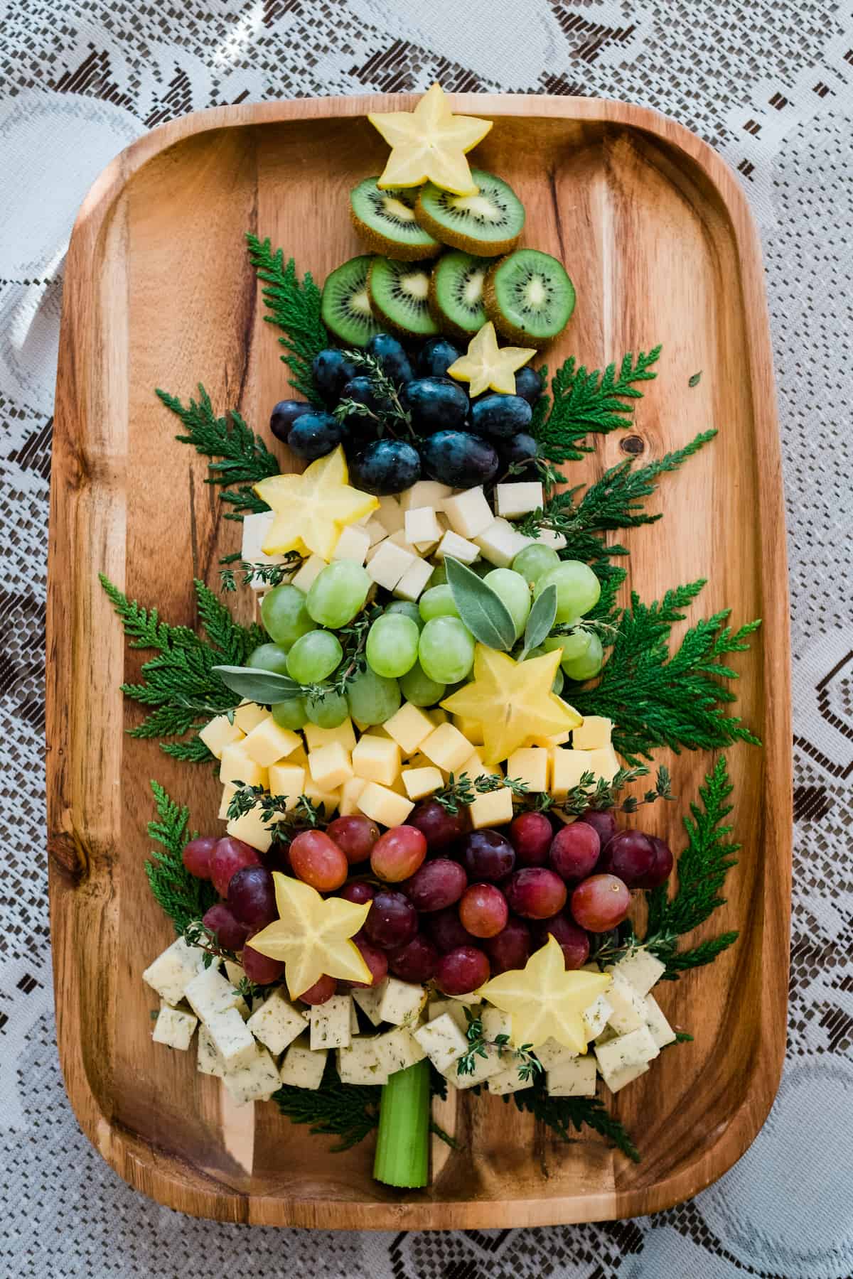 Christmas Tree Charcuterie Board