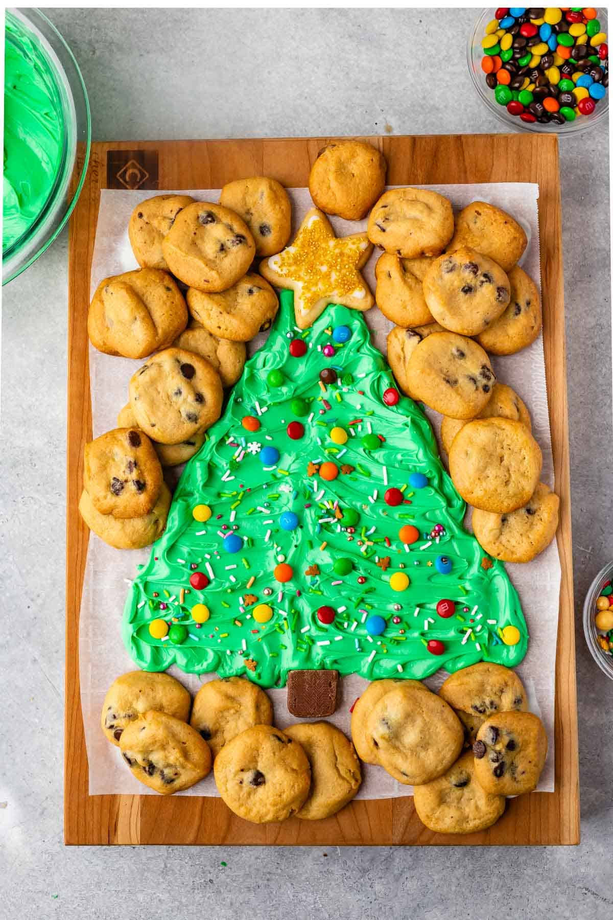 Christmas Tree Frosting Board