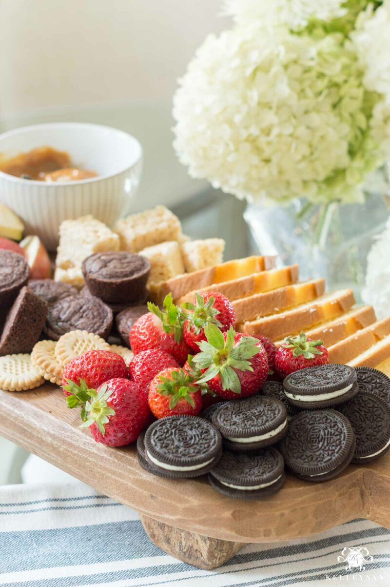 Fondue Dessert Board