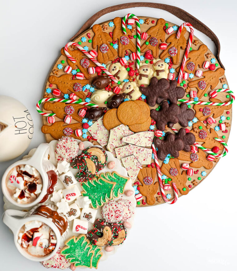 Gingerbread Hot Chocolate Board