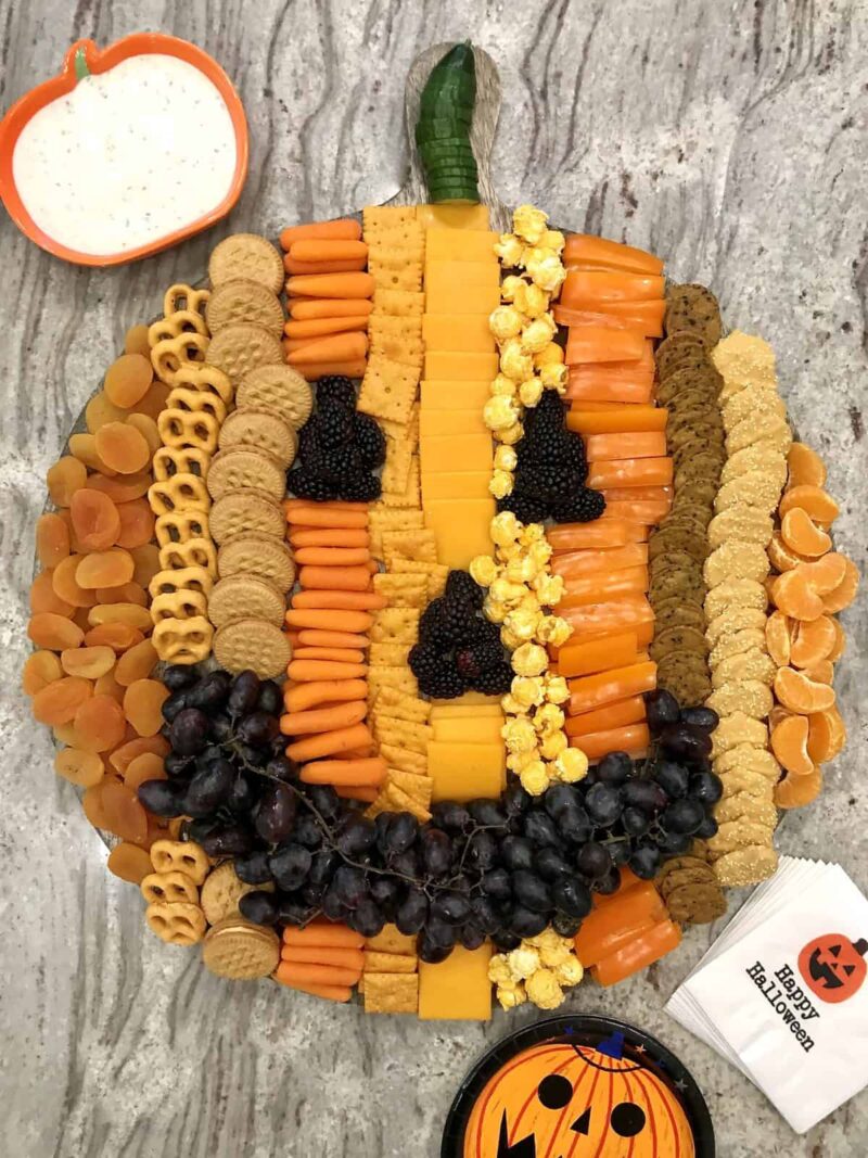 Pumpkin Snack Board