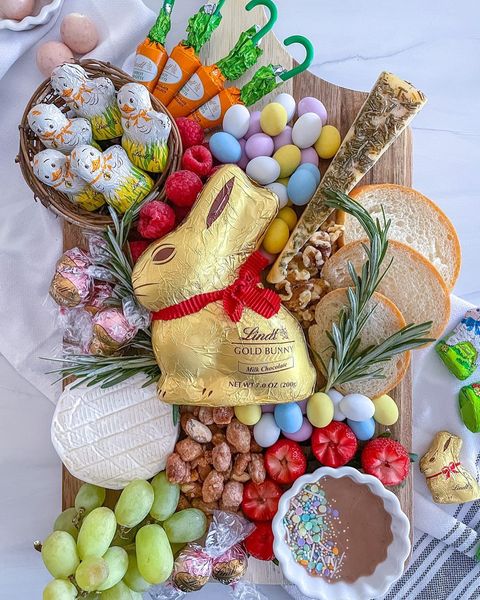 Sweet & Savory Easter Charcuterie Board